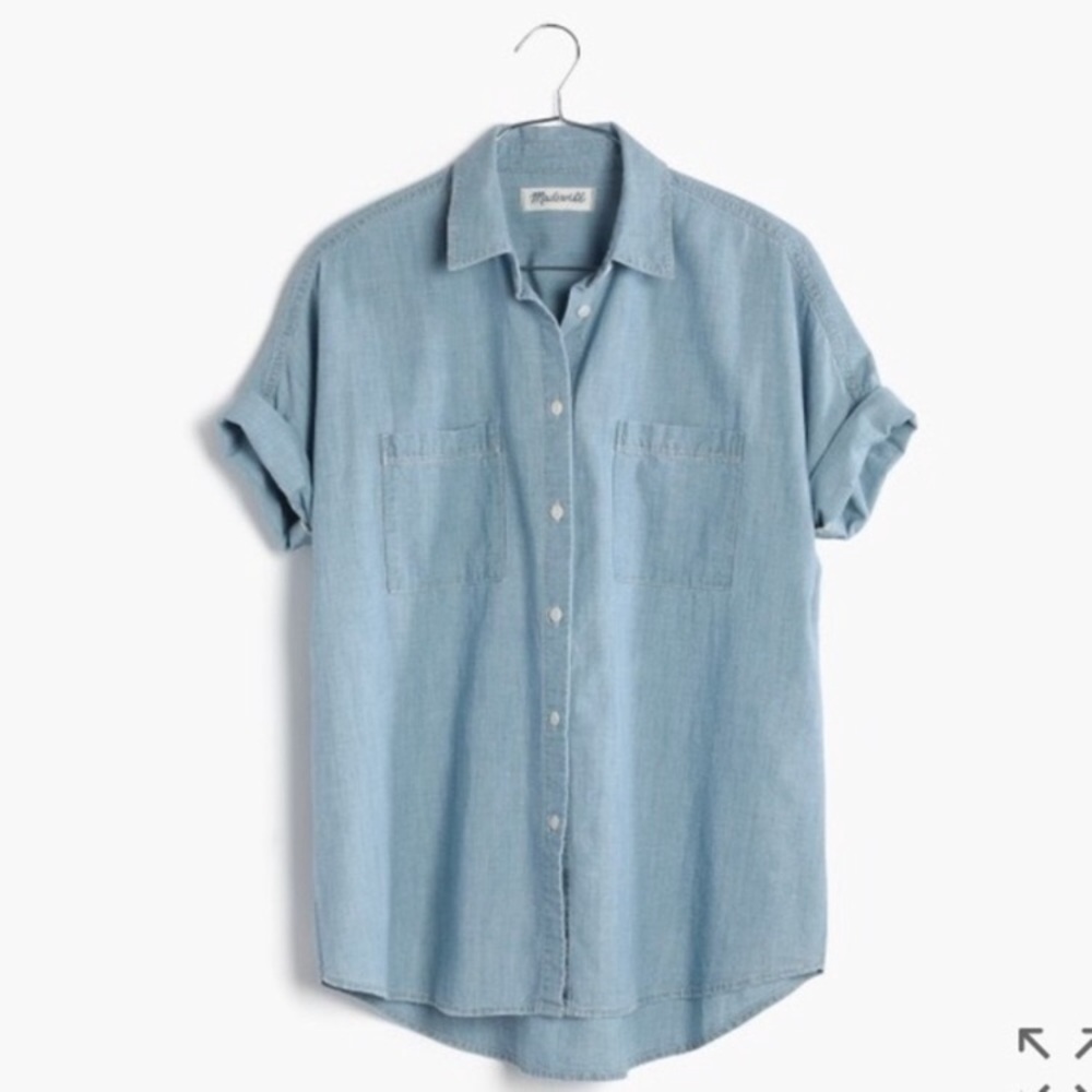 Madewell Denim Courier Shirt Buckley Wash